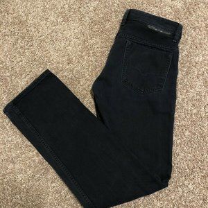Diesel Industry Safado Slim Straight Leg Distressed Dark Blue Jeans size 30